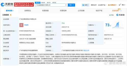 螞蟻集團子公司成立立春信息技術公司，深化技術咨詢布局